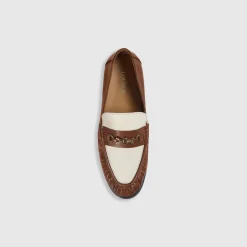 Agnes Loafers - Tan/Cream
