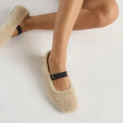 Allegra Ballet Flats - Natural