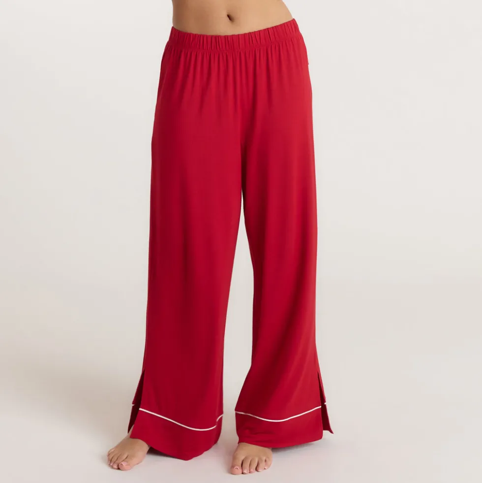 Alpine Dreams Pajama Bottoms - Red