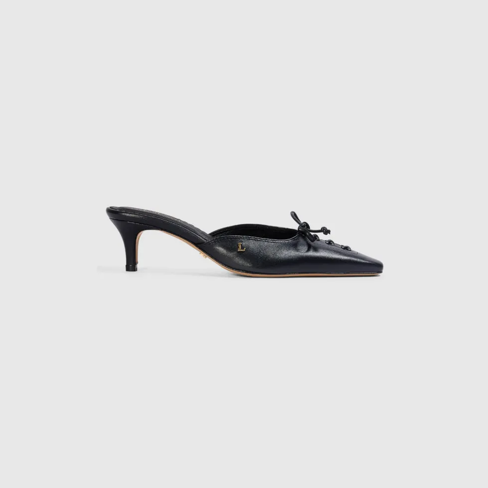 Annabelle Kitten Heels - Black