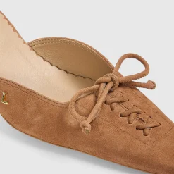 Annabelle Kitten Heels - Tan
