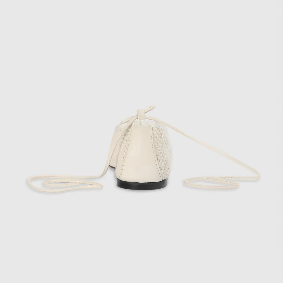 Athena Ballet Flats - Off White