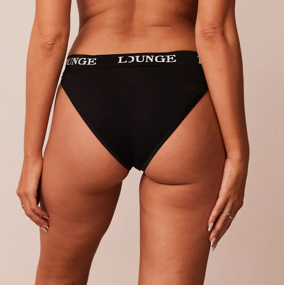 Bamboo Triangle Briefs - All Black