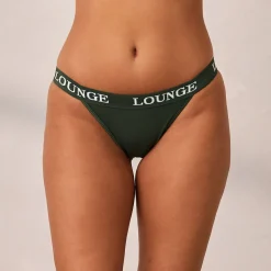 Bamboo Triangle Briefs - Pine Green