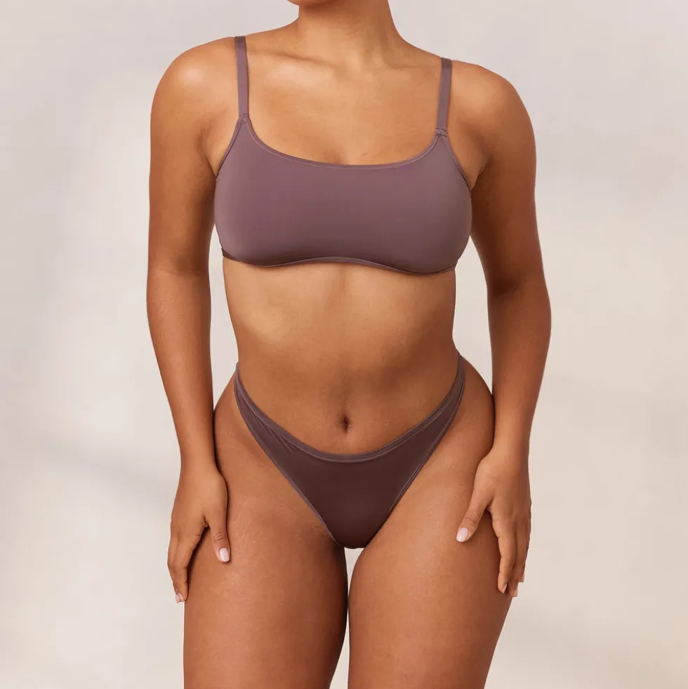Barely There Bralette - Damson