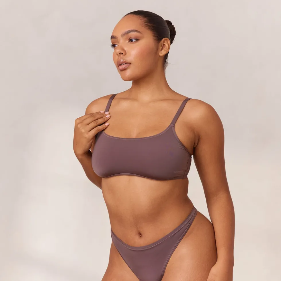 Barely There Bralette - Damson