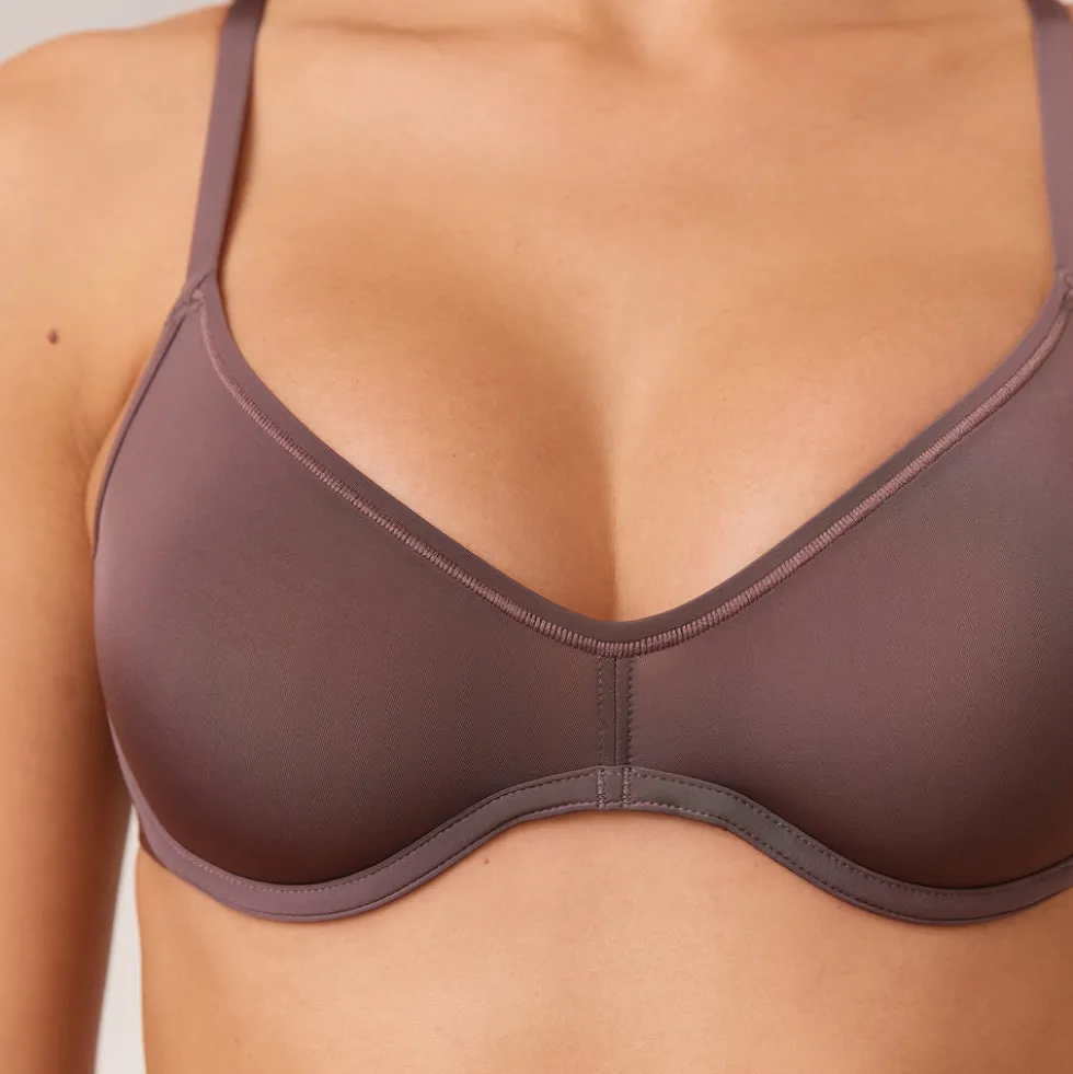 Barely There Plunge Bra - Damson