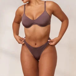 Barely There Plunge Bra - Damson