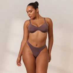 Barely There Plunge Bra - Damson
