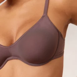 Barely There Plunge Bra - Damson