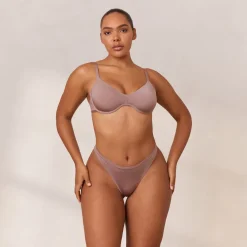 Barely There Plunge Bra - Mauve