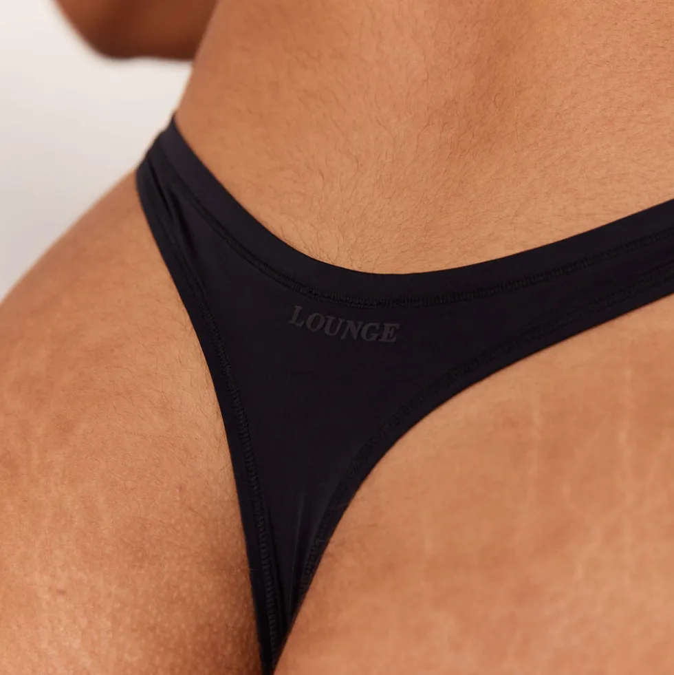 Barely There Thong - Black