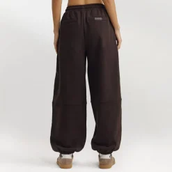 Barrel Leg Sweatpants - Dark Chocolate