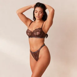 Blossom Balcony Bra - Brunette