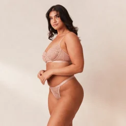 Blossom Balcony Bra - Dusty Rose