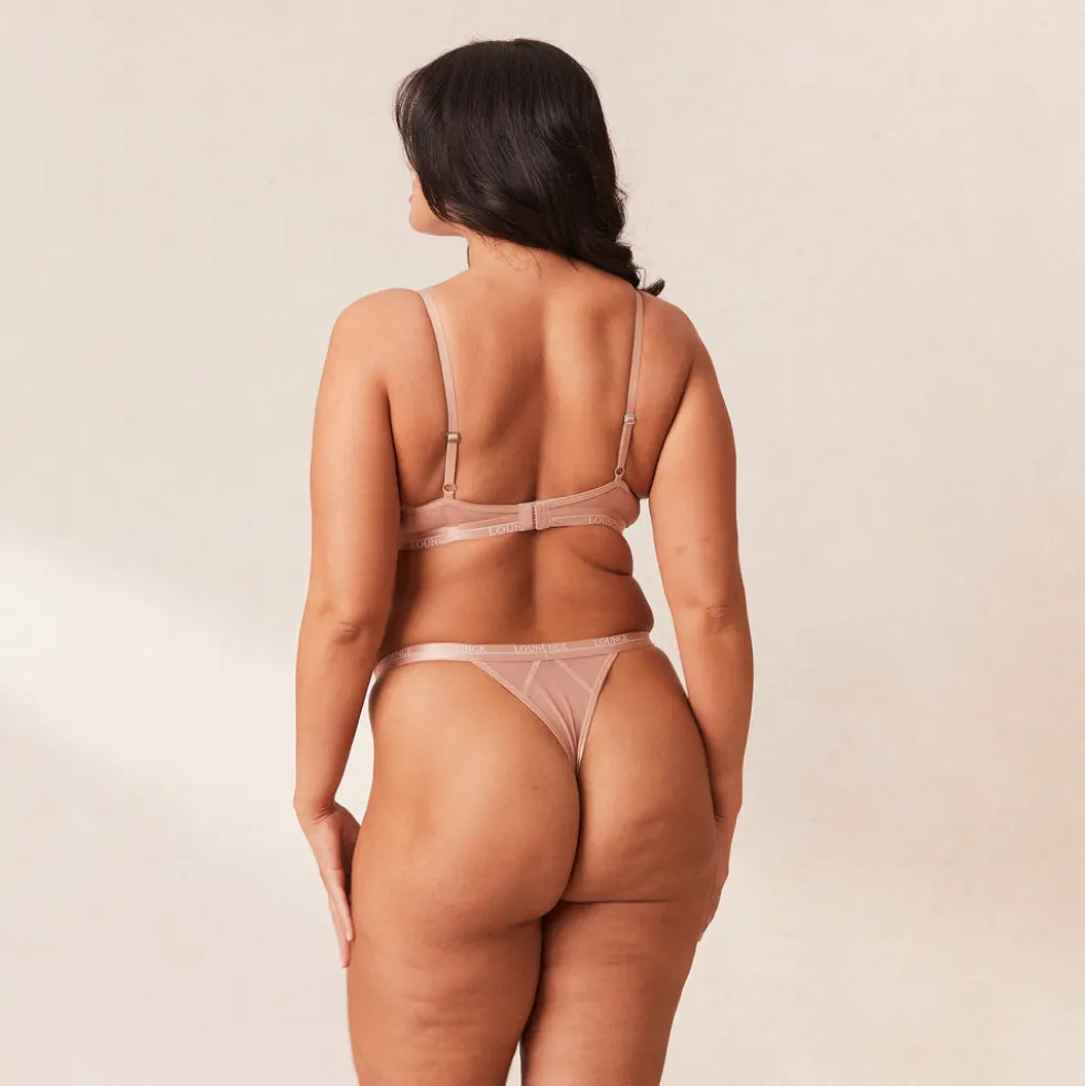 Blossom Balcony Bra - Dusty Rose