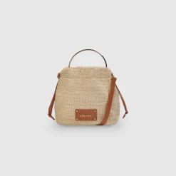 Blythe Bucket Bag - Raffia