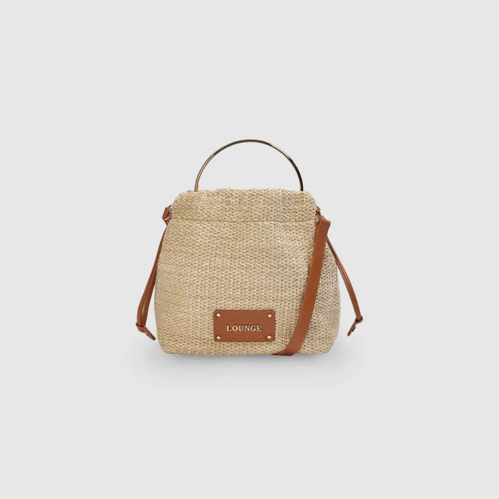 Blythe Bucket Bag - Raffia