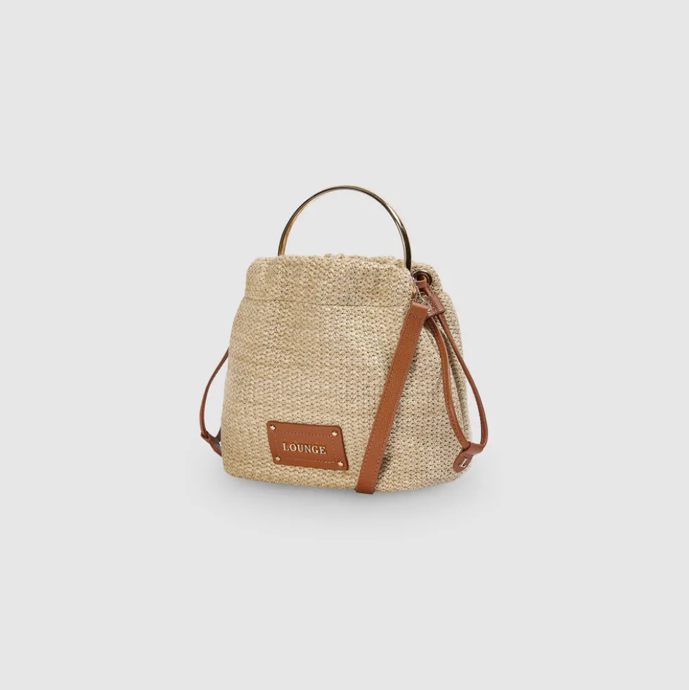 Blythe Bucket Bag - Raffia