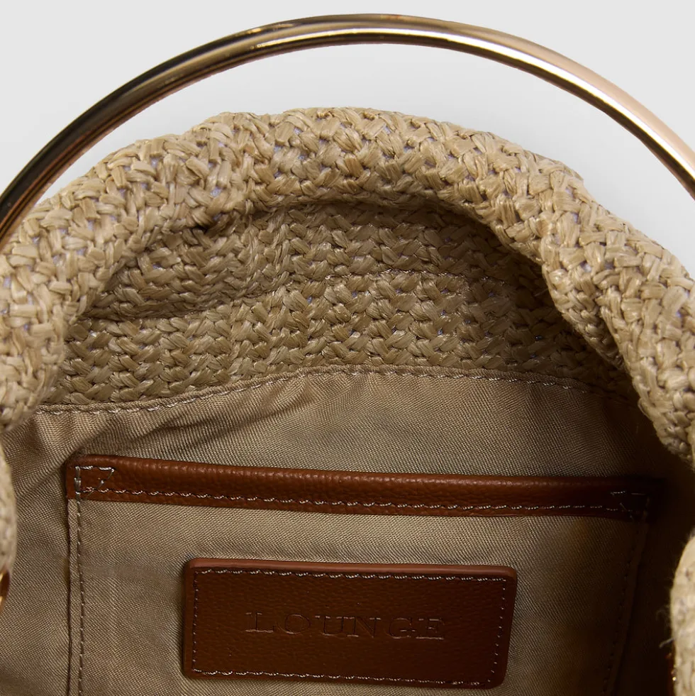 Blythe Bucket Bag - Raffia