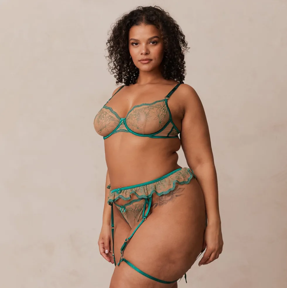 Celine Intimates Set - Green