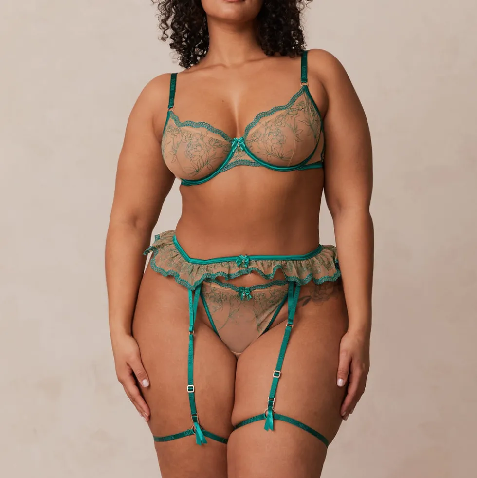 Celine Intimates Set - Green