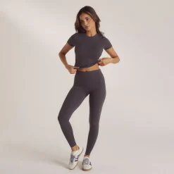 Classic Fitted Top - Ash Grey