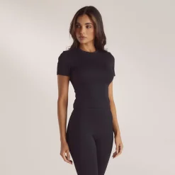 Classic Fitted Top - Black