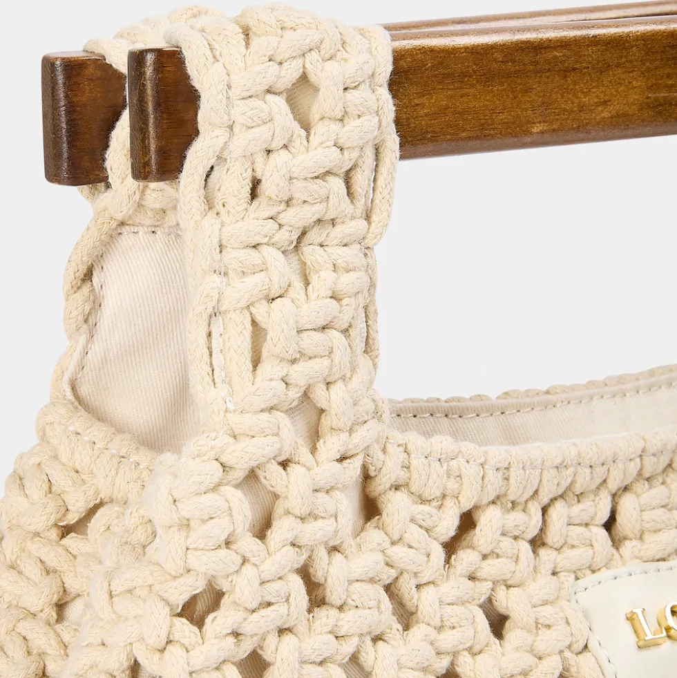 Clover Clutch Bag - Cream