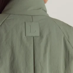 Cocoon Puffer Coat - Sage