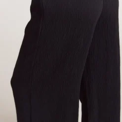 Crinkle Pajama Pants - Black