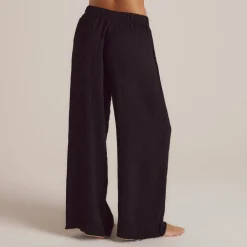 Crinkle Pajama Pants - Black