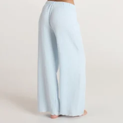 Crinkle Pajama Pants - Blue