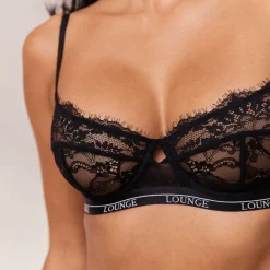 Entice Balcony Bra - Black