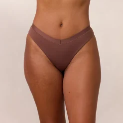 Everyday Comfort Brazilian Briefs - Nutmeg