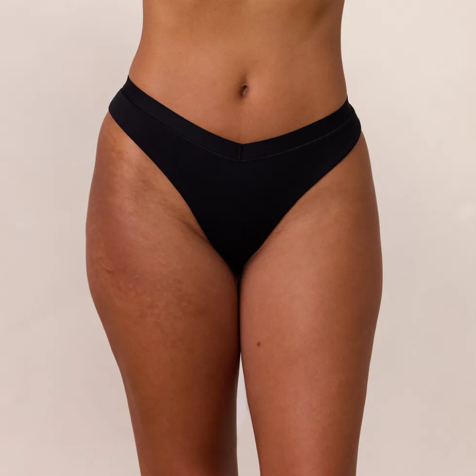 Everyday Comfort Brazilian Briefs - Black