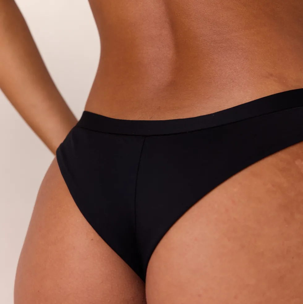 Everyday Comfort Brazilian Briefs - Black