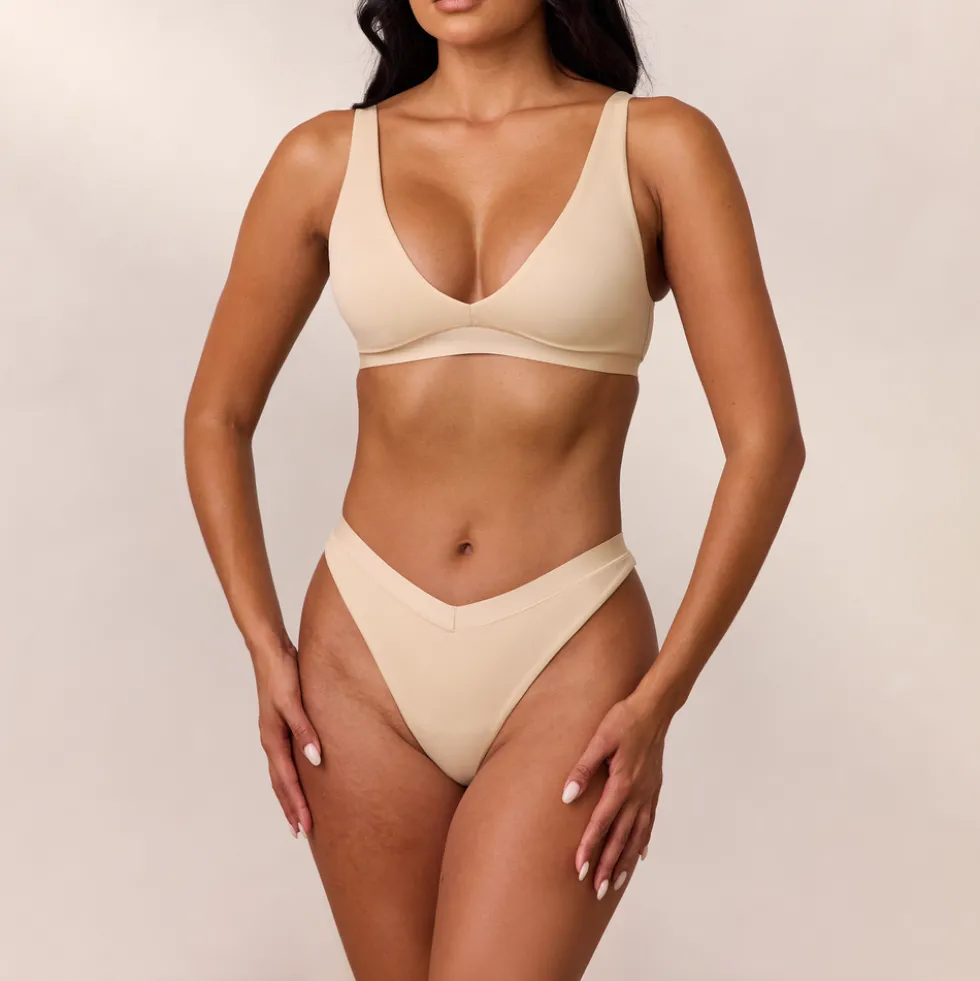 Everyday Comfort Triangle Bra - Vanilla