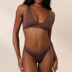 Everyday Comfort Triangle Bra - Cocoa