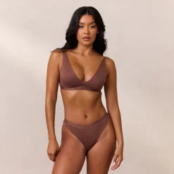 Everyday Comfort Triangle Bra - Nutmeg