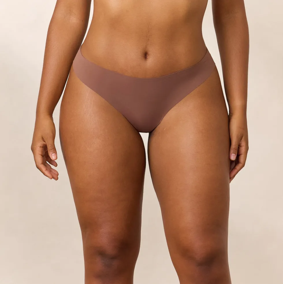 Everyday Flex Brazilian Briefs - Nutmeg
