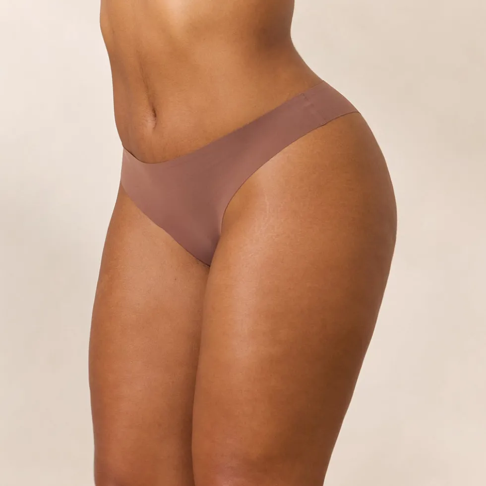 Everyday Flex Brazilian Briefs - Nutmeg