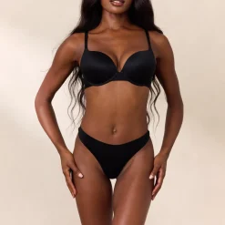 Everyday High Push-Up Bra - Black