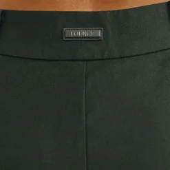 Flared Pants - Dark Green