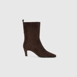 Heather Ankle Boots - Chocolate