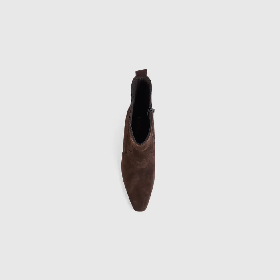 Heather Ankle Boots - Chocolate