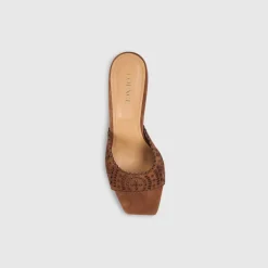 Inez Kitten Heels - Tan