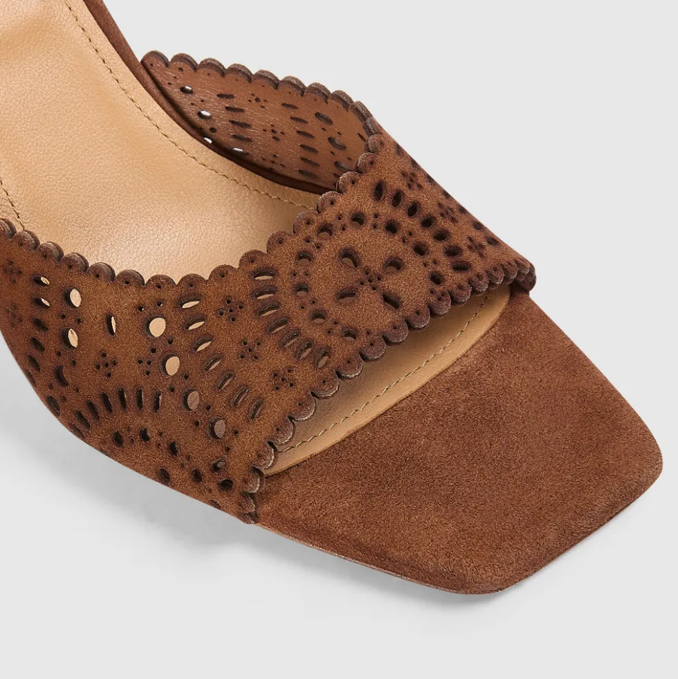 Inez Kitten Heels - Tan