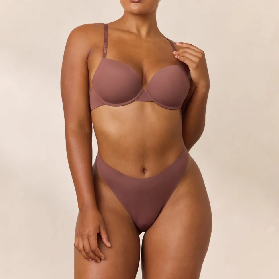 Invisible Form T-Shirt Bra - Nutmeg