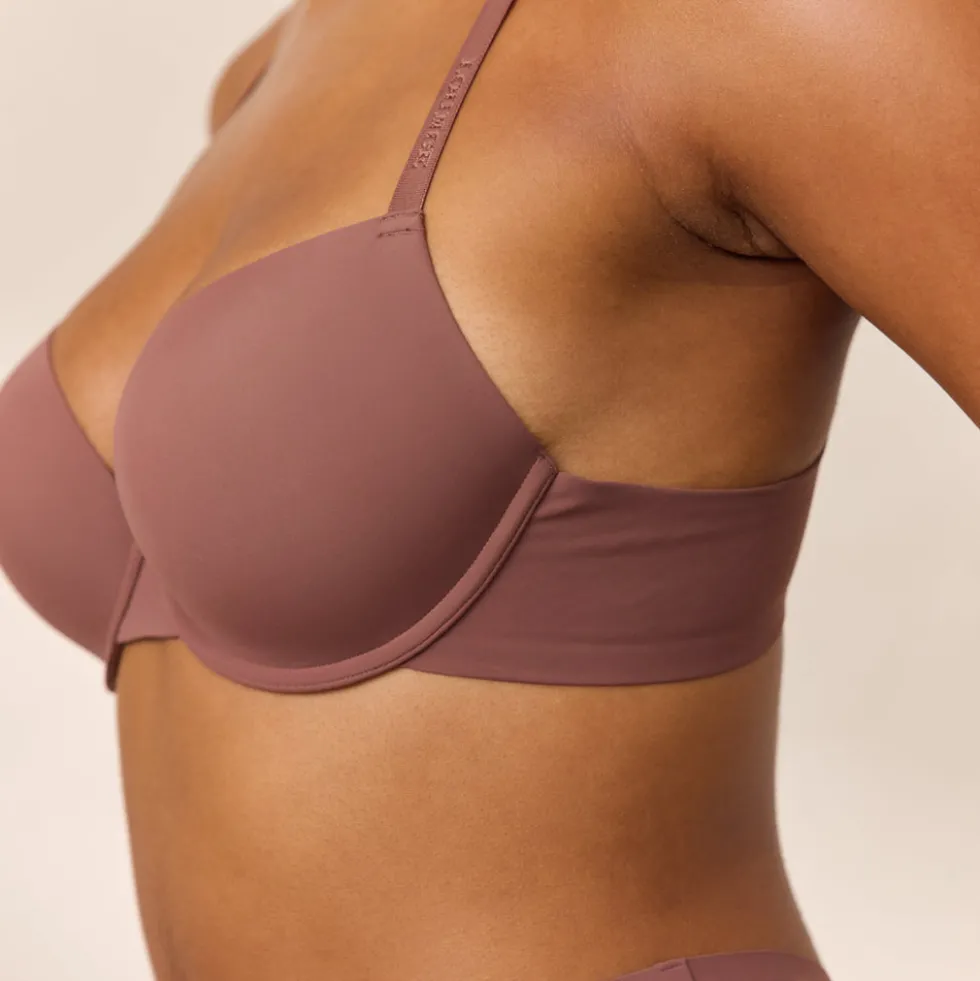 Invisible Form T-Shirt Bra - Nutmeg